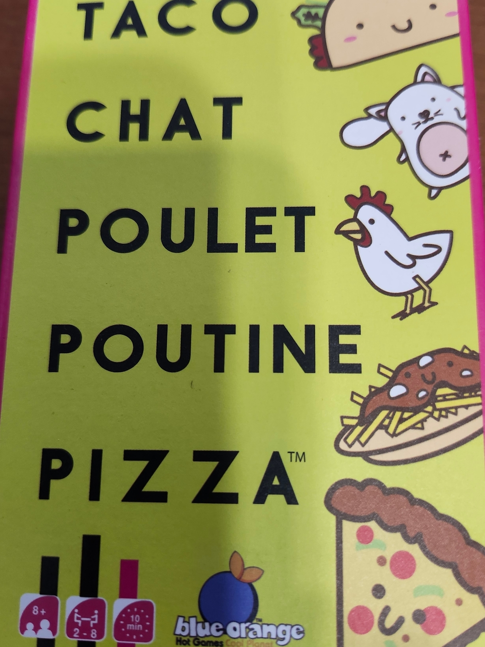 Taco Chat Poulet Poutine Pizza Cat Toy - Lime Green